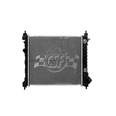Csf 3655 1 Row Plastic Tank Aluminum Core Radiator 3655